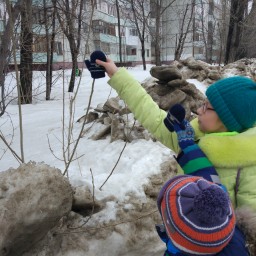 Нашли перчатки малыша