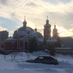 В крещение сходили в церковь за крещенской водой