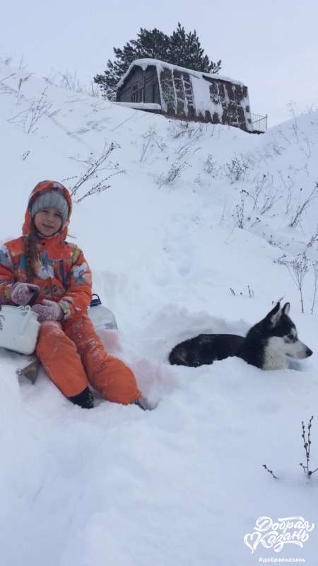 Сходила за водой на родник