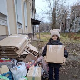 Сдали макулатуру в школе